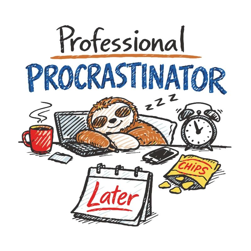 Procrastination professionnelle – Déclaration du bureau de la paresse