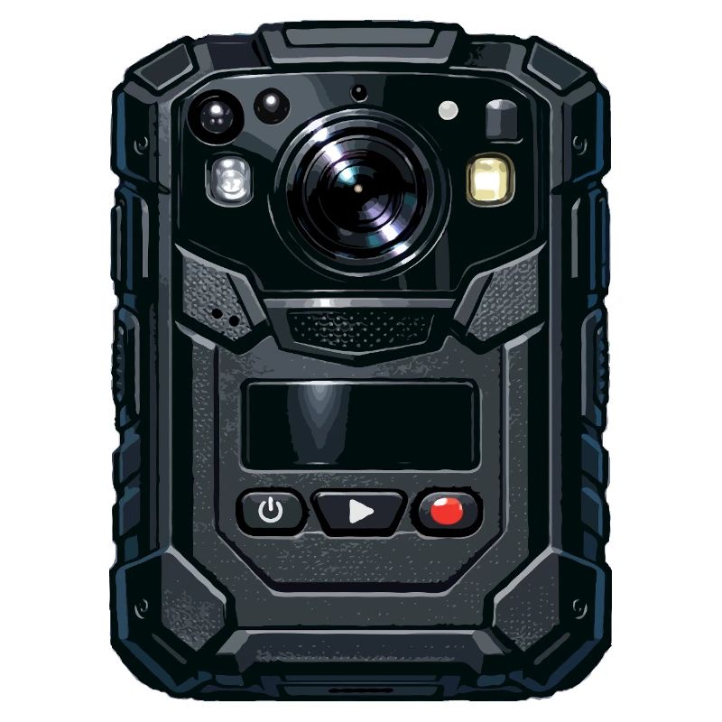 Illustration de caméra d’action robuste