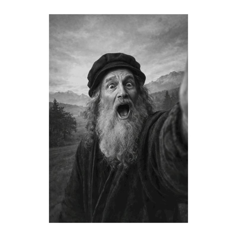 Leonardo Da Vinci Self-Portrait