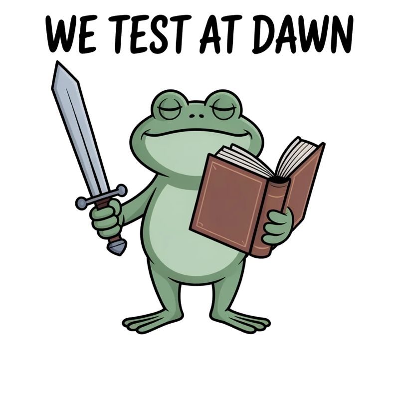 Dawn Quest Frog Sword & Book