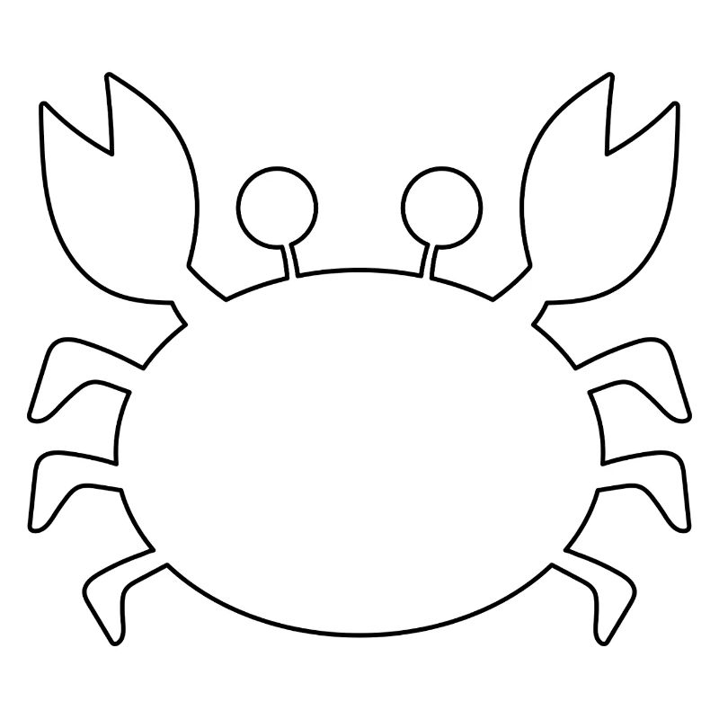Krabbenumriss