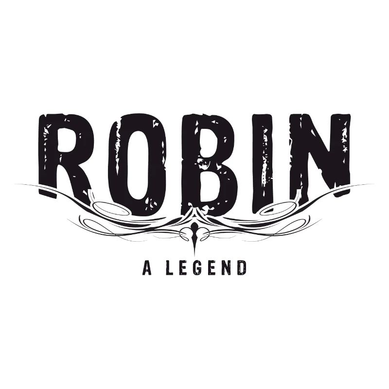 ROBIN A LEGEND décoré