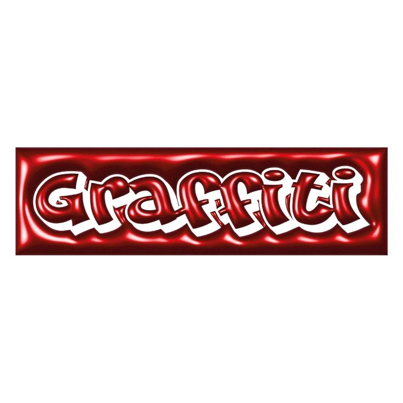 Bulle de graffiti 3D