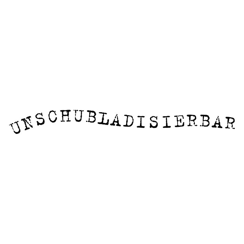 Unschubladisbar – Expression autodérisoire