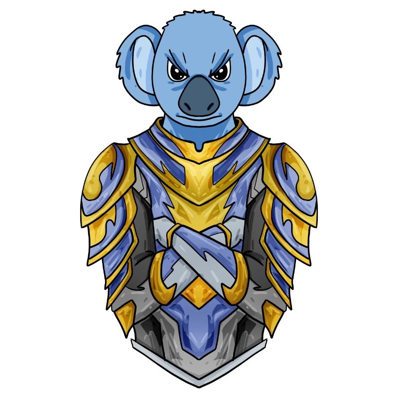 Knight Koala Crusader