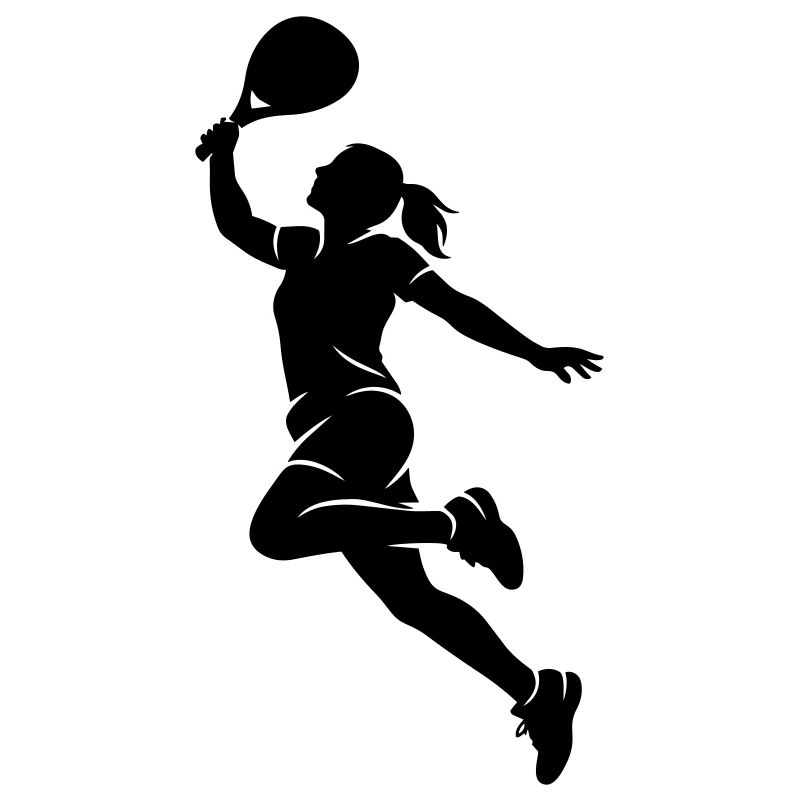 Frauen-Padel-Smash