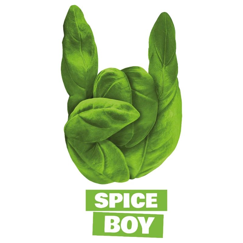 Spiceboy - Basil - Devil Horns - Rock 'n' Roll