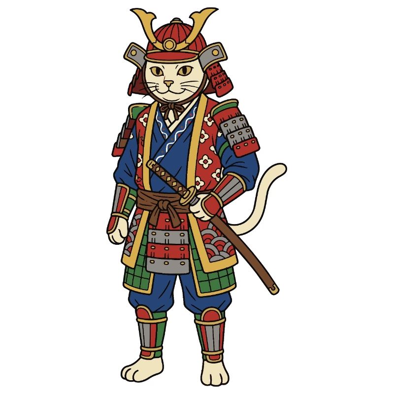 Samouraï chat