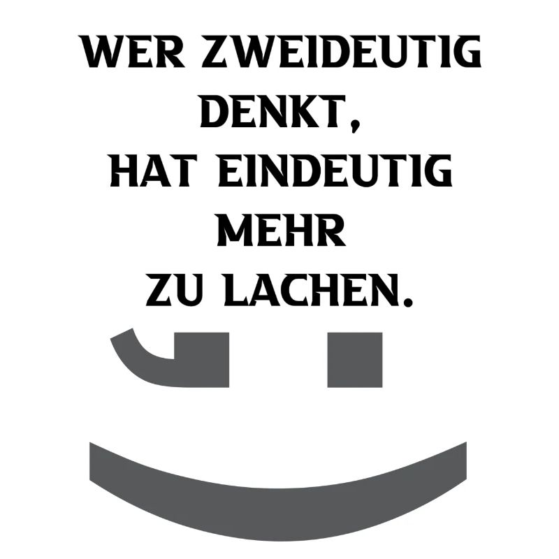 Zweideutig, eindeutig