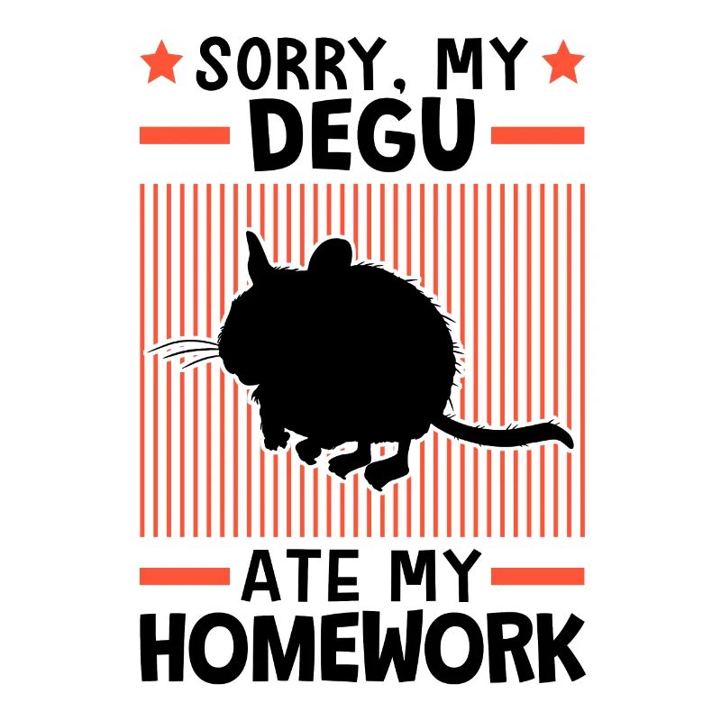 Degu a mangé mes devoirs