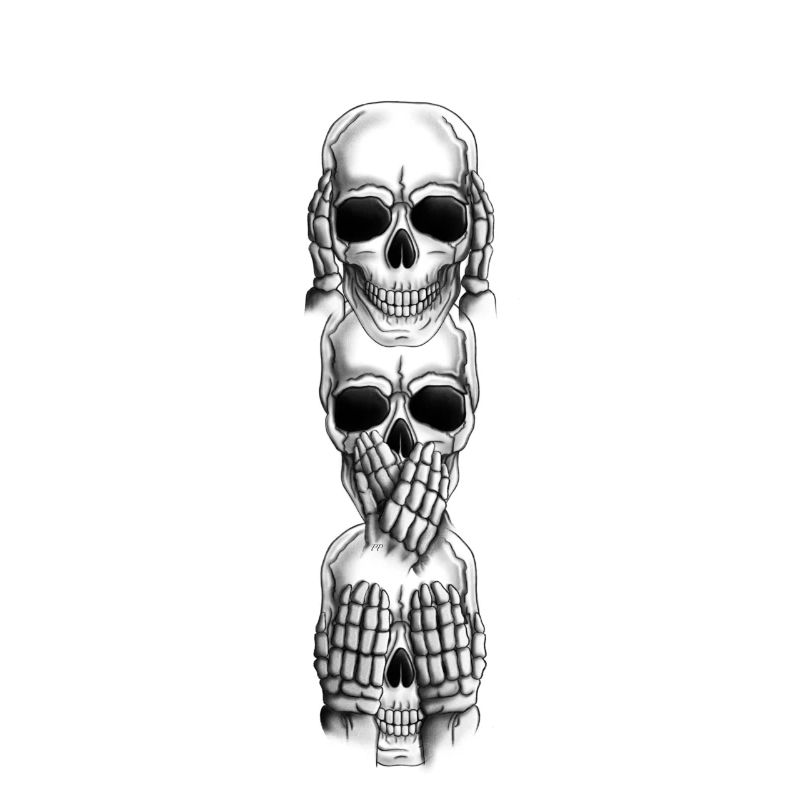 Skull senses vertical