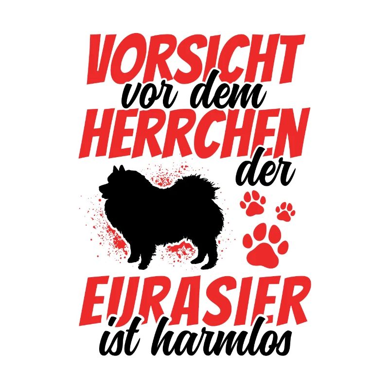 Vorsicht vor dem Eurasier Spitz Eurasian Dog
