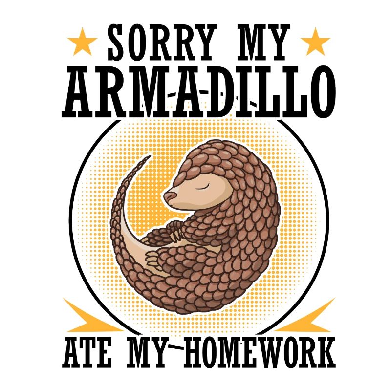 Armadillo mangé devoirs Armadillo