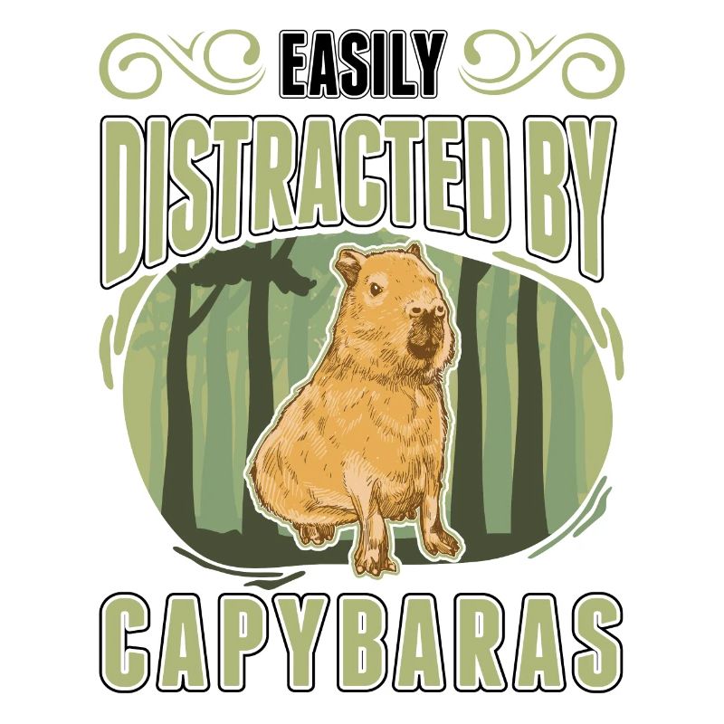 Facilement distrait par Capybaras