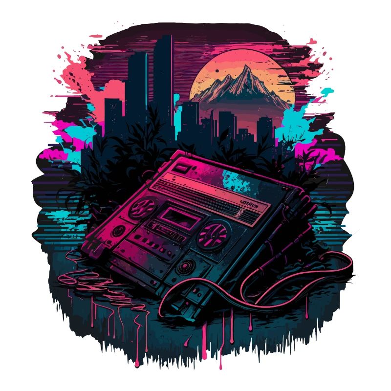 Vaperwave Kassette