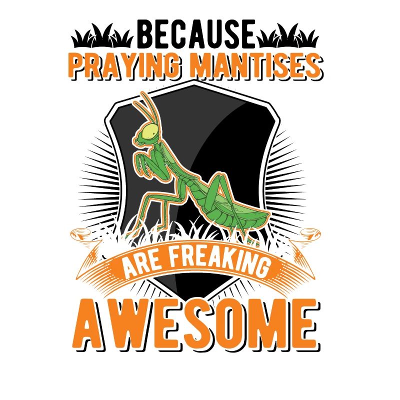 Because Praying Mantises are freaking awesome
