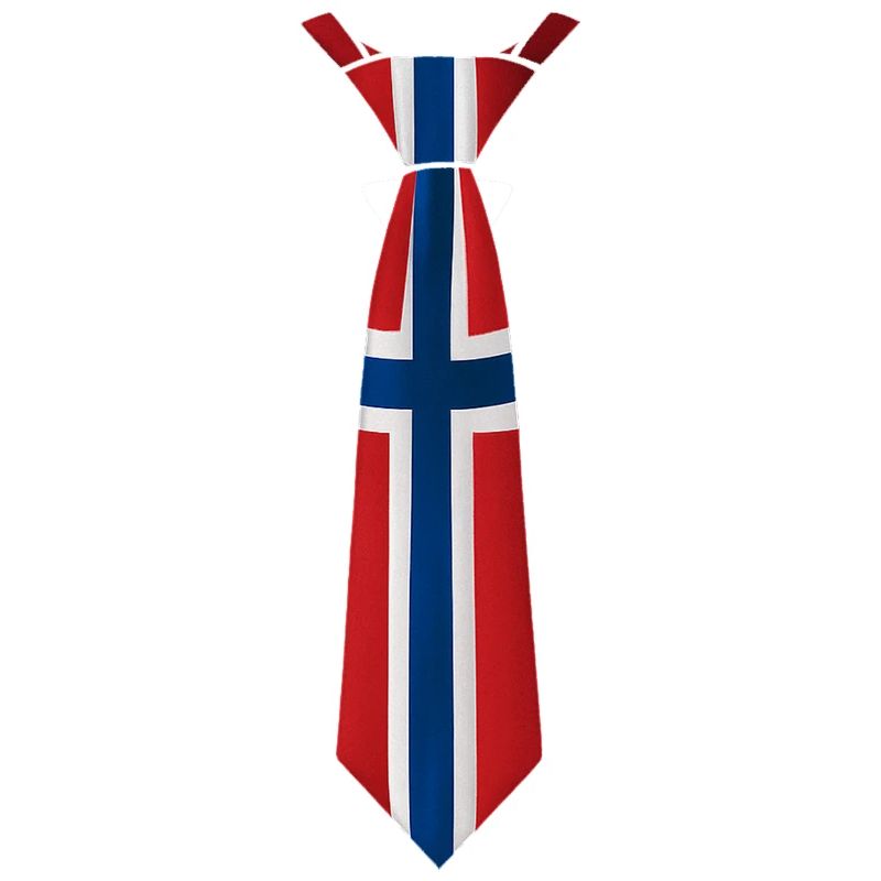 Norway Tie – Flaggendesign