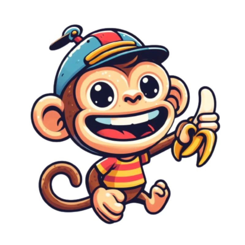 Cartoon Monkey 2