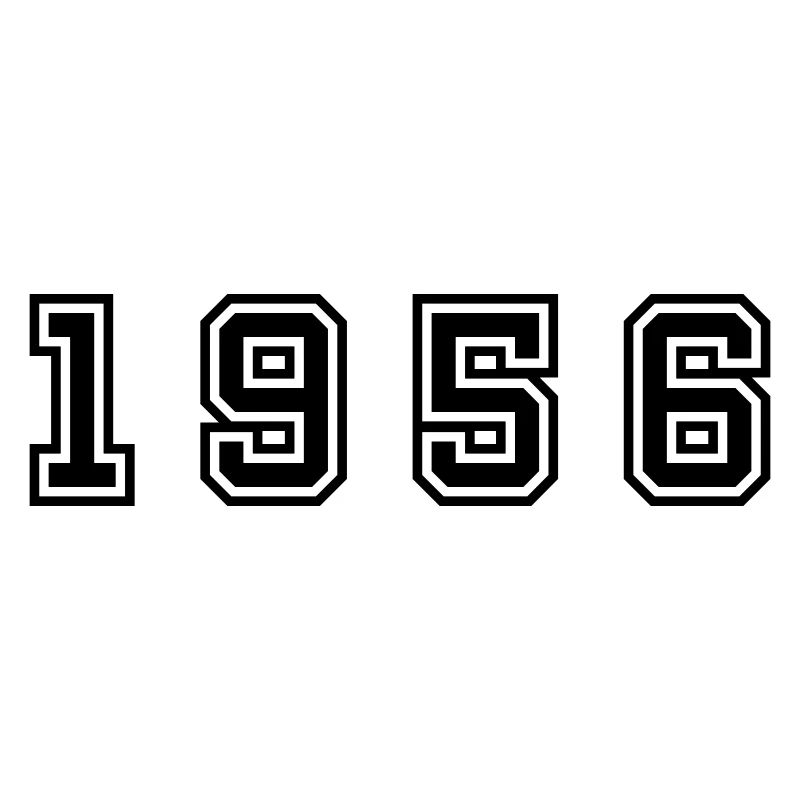 1956 numéro d'année
