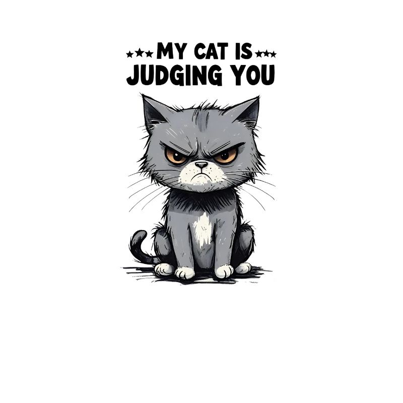 Meine Katze verurteilt dich: Grumpy Tabby