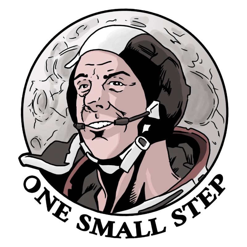 One Small Step - A Small Step - Moon Landing