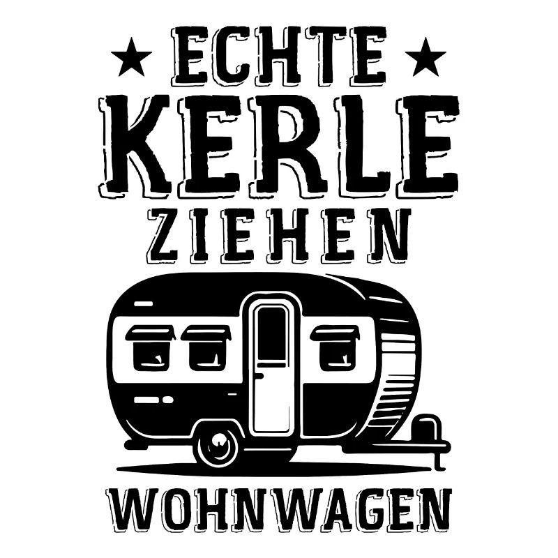 Real guys pull caravan