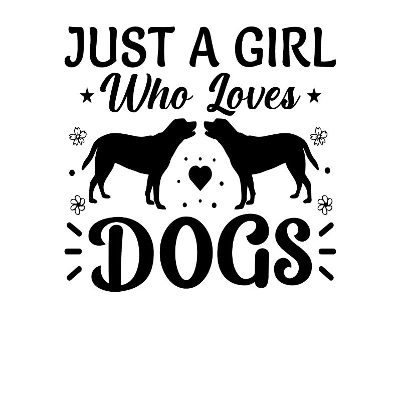 NUR EIN MÄDCHEN, DAS HUNDE LIEBT