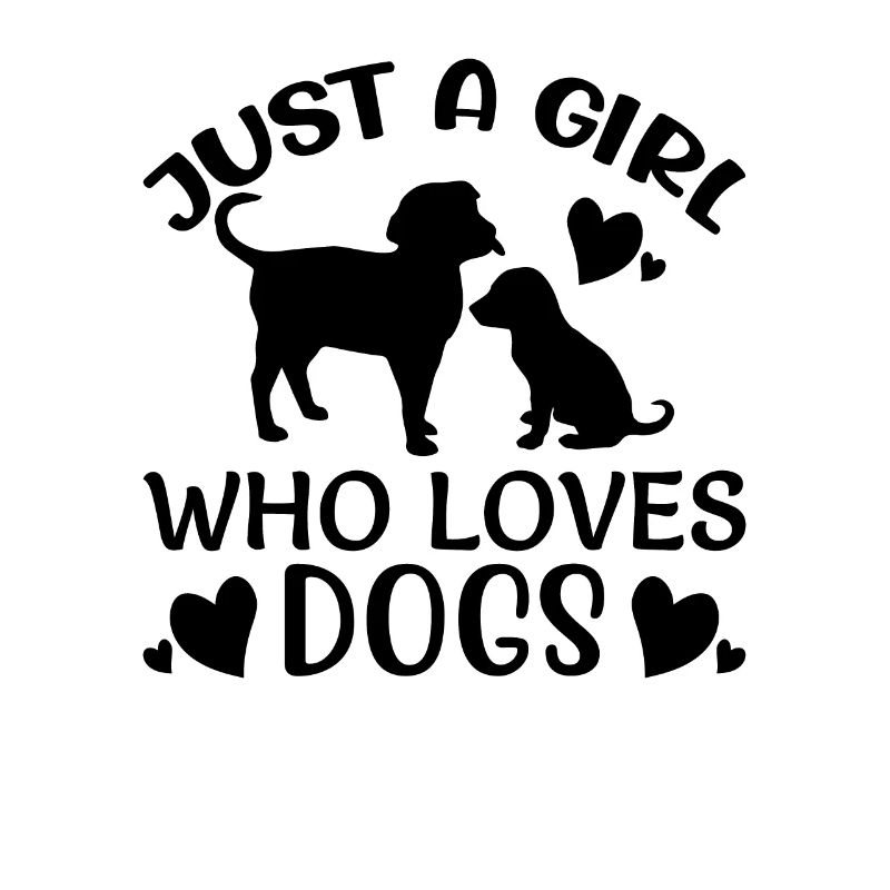 NUR EIN MÄDCHEN, DAS HUNDE LIEBT