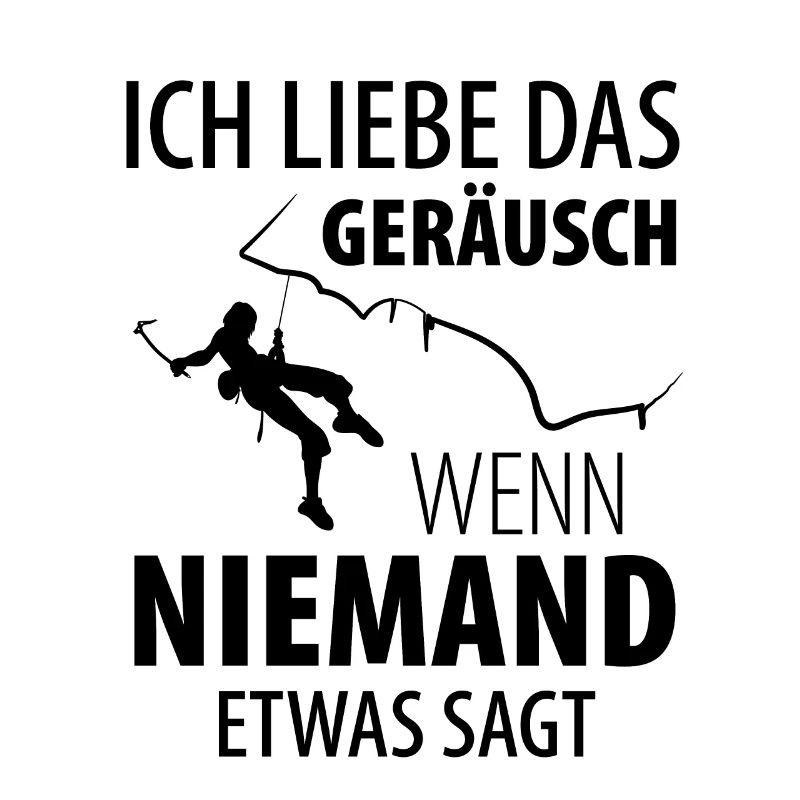 Eisklettern Eiskletterer Eispickel