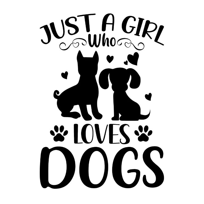 NUR EIN MÄDCHEN, DAS HUNDE LIEBT