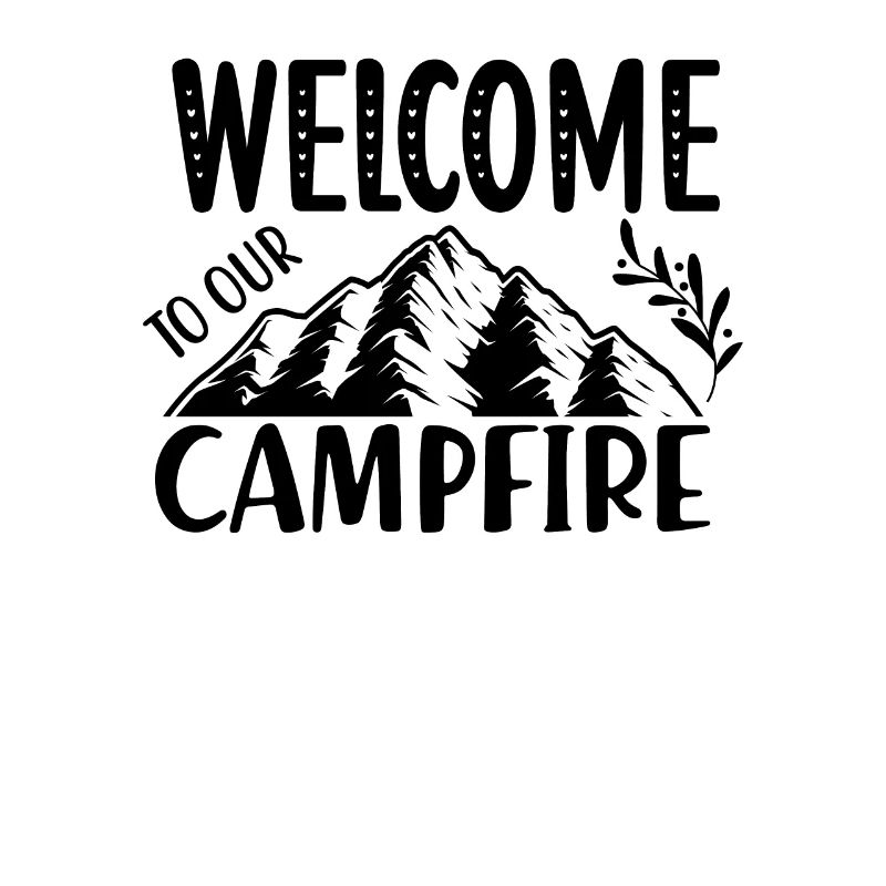 Bienvenue à nos vacances feu de camp