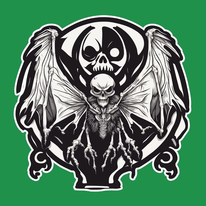 Mothman / Moth / Insect / Mythical Creature / Flutter