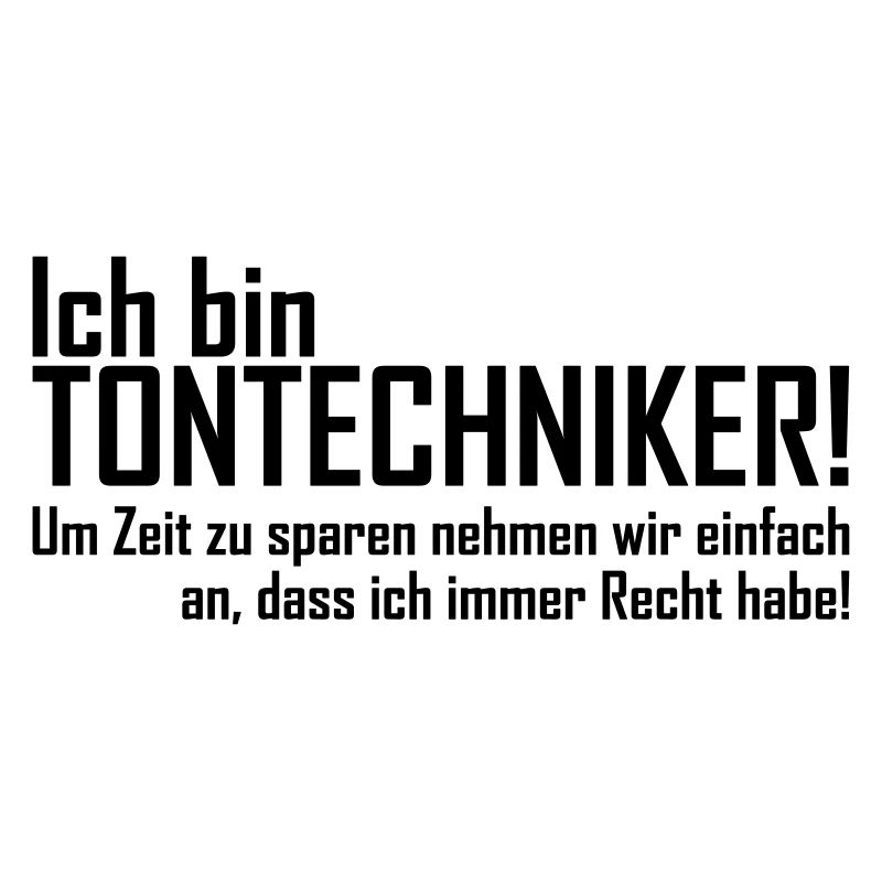 ich bin tontechniker