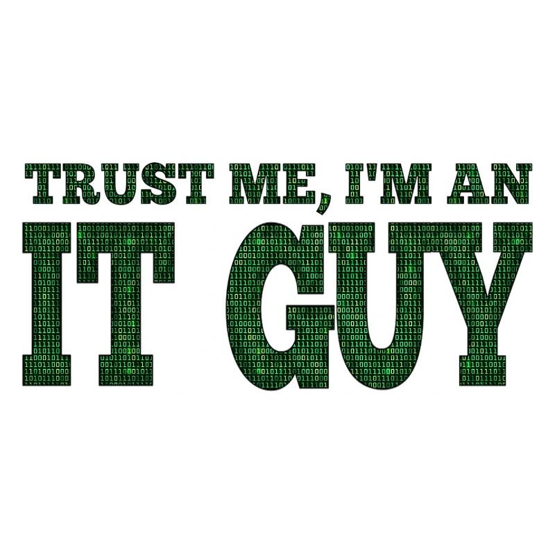 IT-Typ Unterstützung Geek Computer Computer Geek Techniker