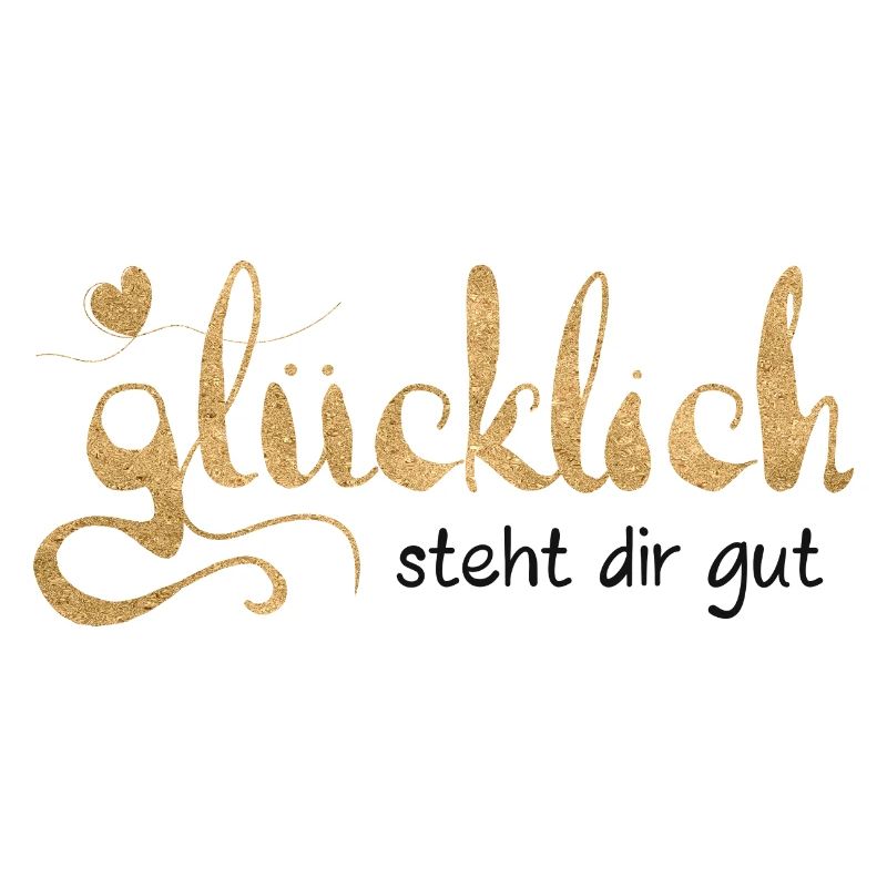 Glücklich steht dir gut