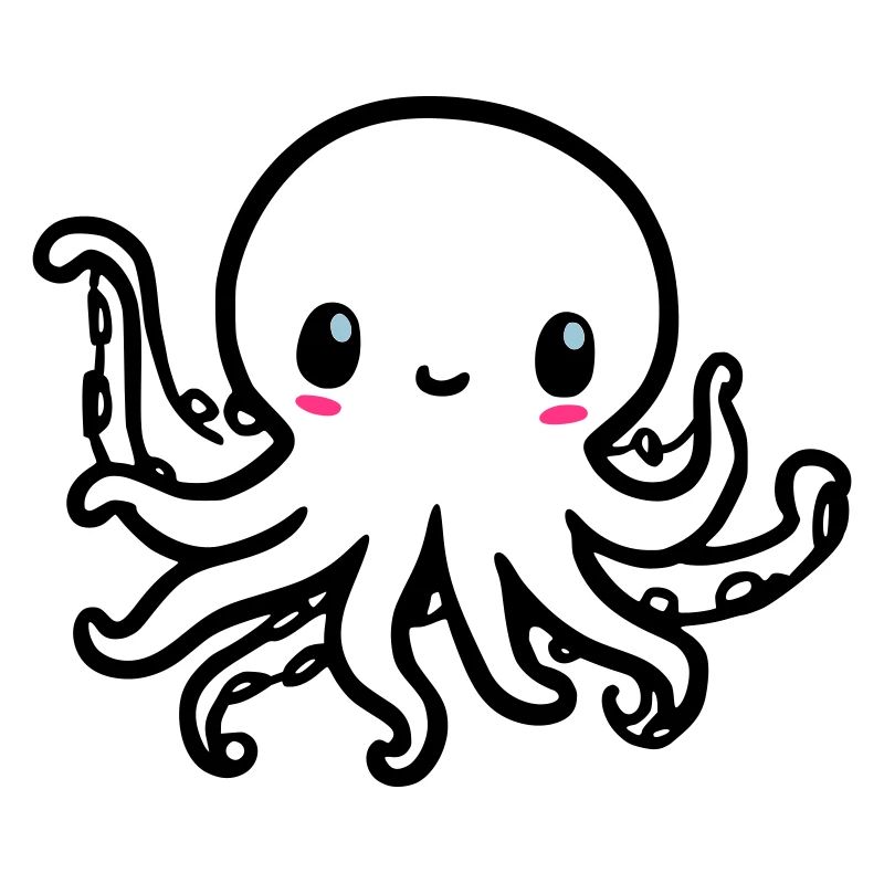 Cute Octopus Kawaii