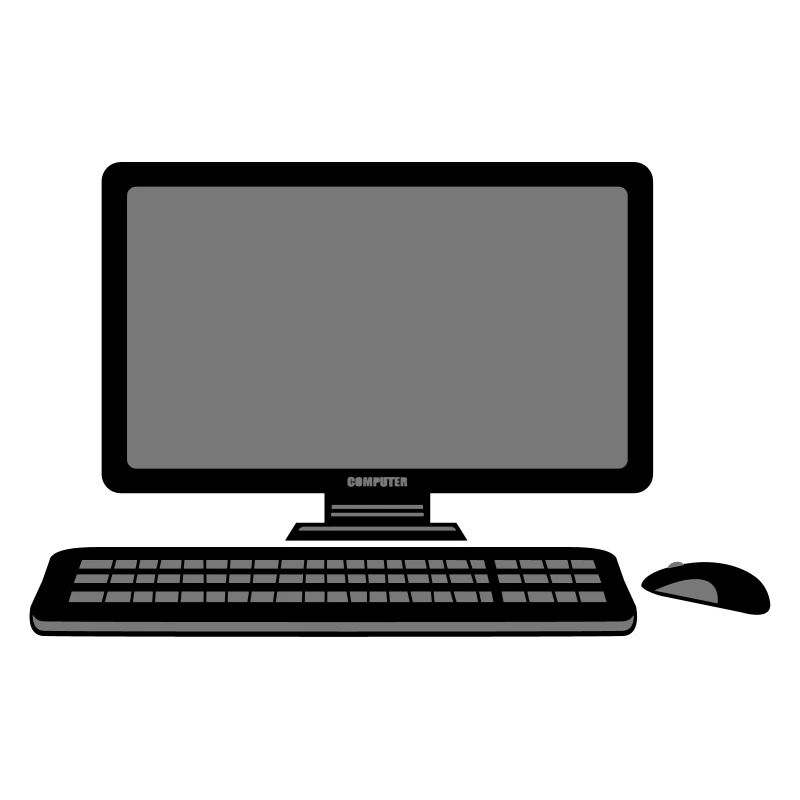 mouse keyboard screen tv pc computer display image