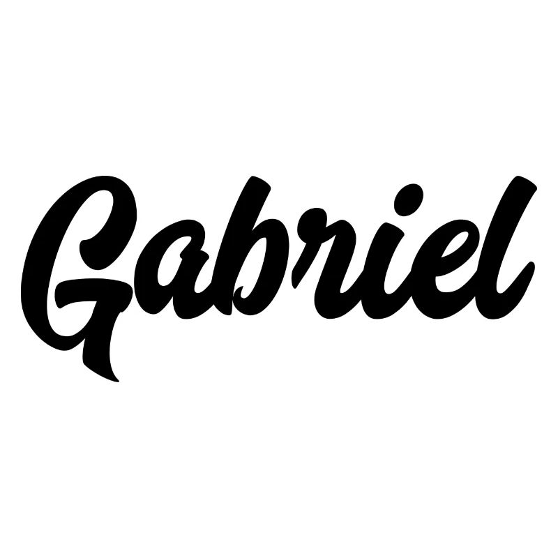Gabriel Custom Text Nom d’anniversaire