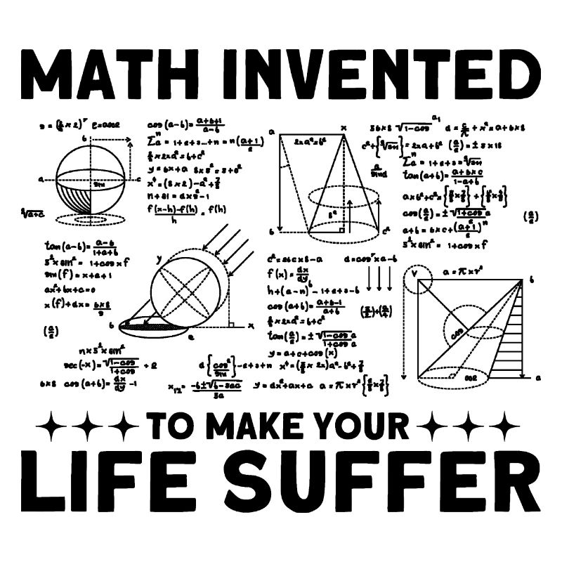 Math Mathématiques Sciences Math Cadeau