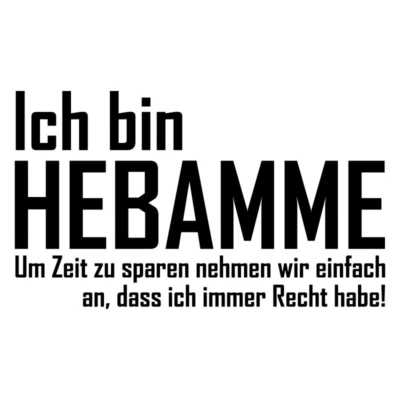 ich bin hebamme