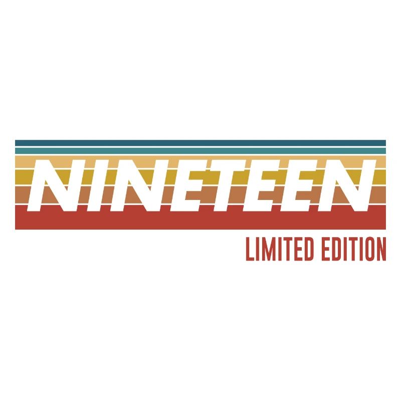 19th Birthday Gift Nineteen