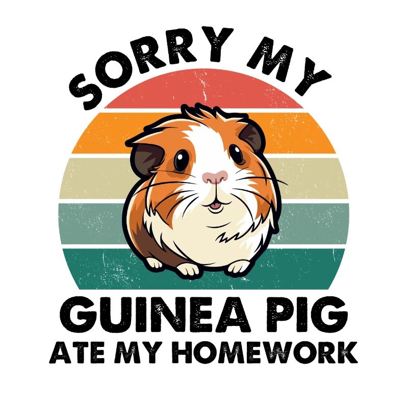 Désolé, mon cochon d’Inde a mangé mes devoirs