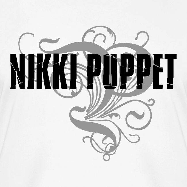 NIKKI PUPPET LOGO schwarz