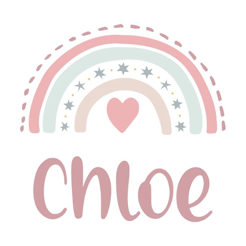 Chloe Name Regenbogen