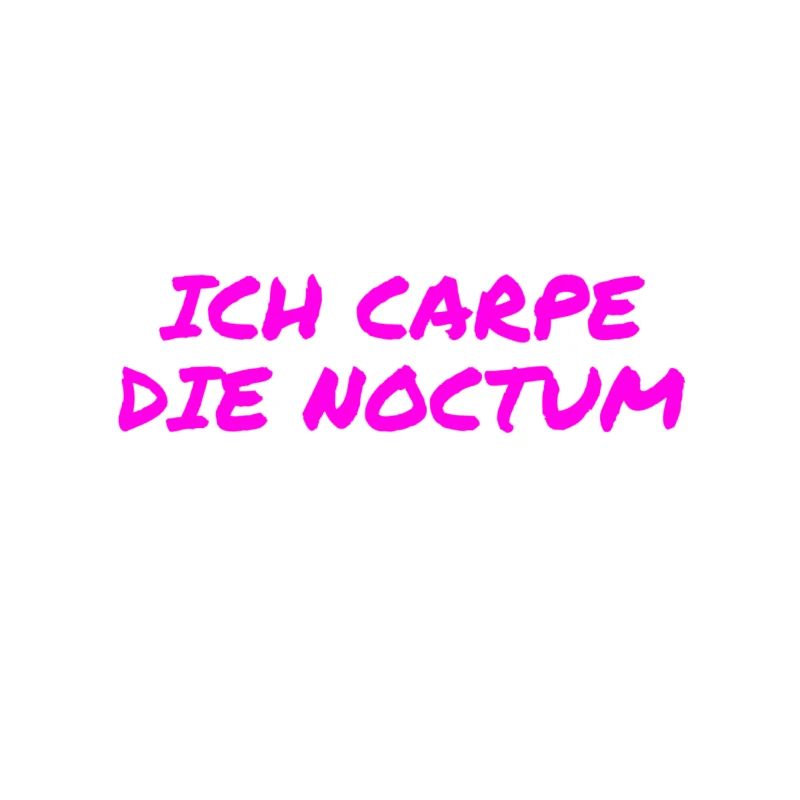 vor dir steht eine Nachteule