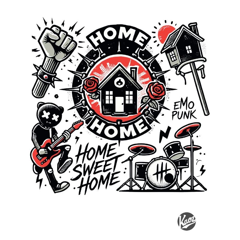 Home sweet home for anarchy emo punks