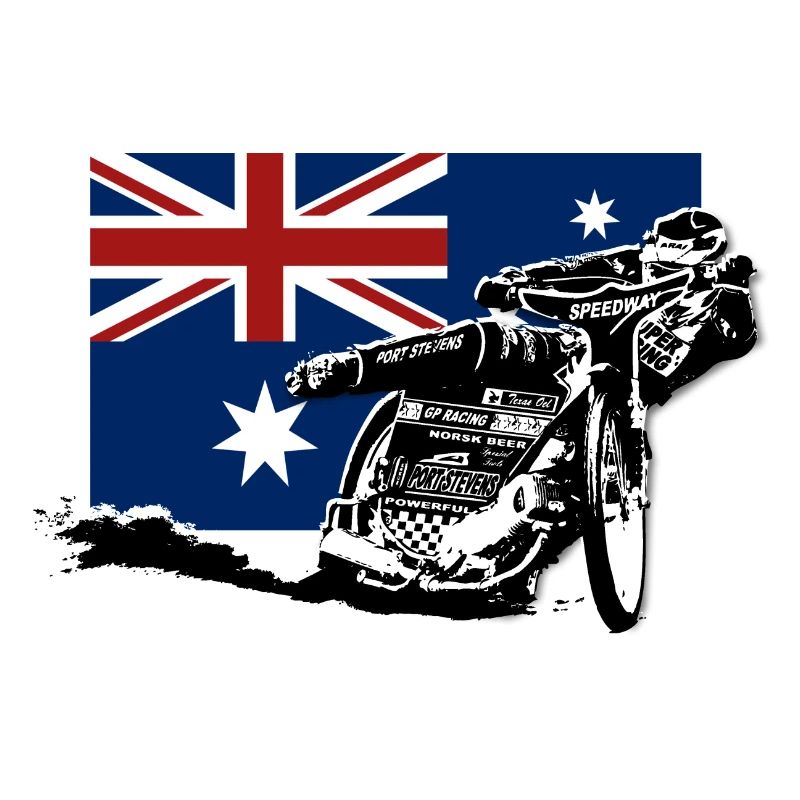 Speedway - Australia Flag