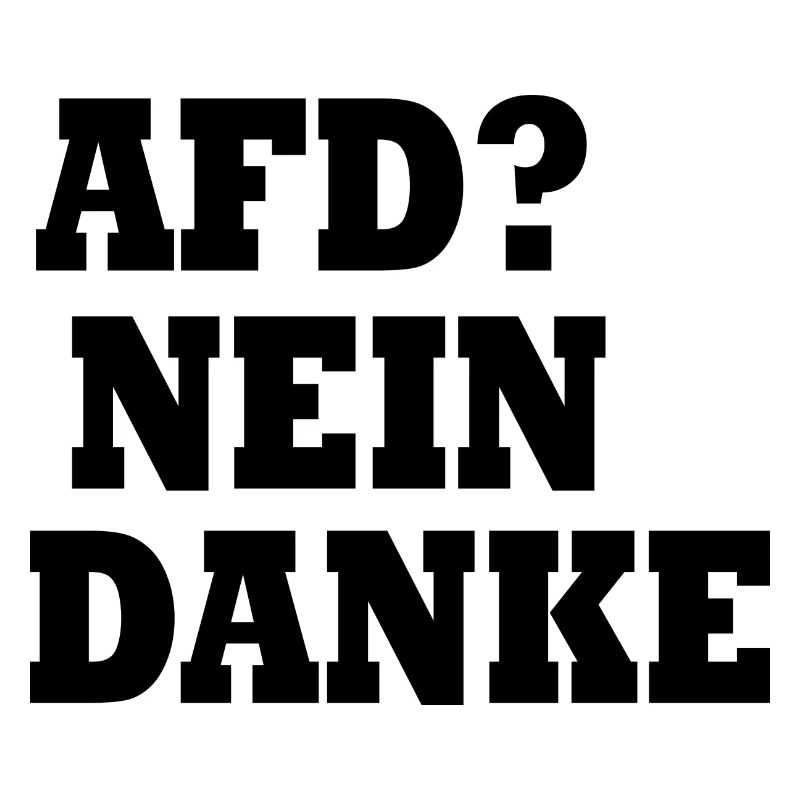 Afd nein danke
