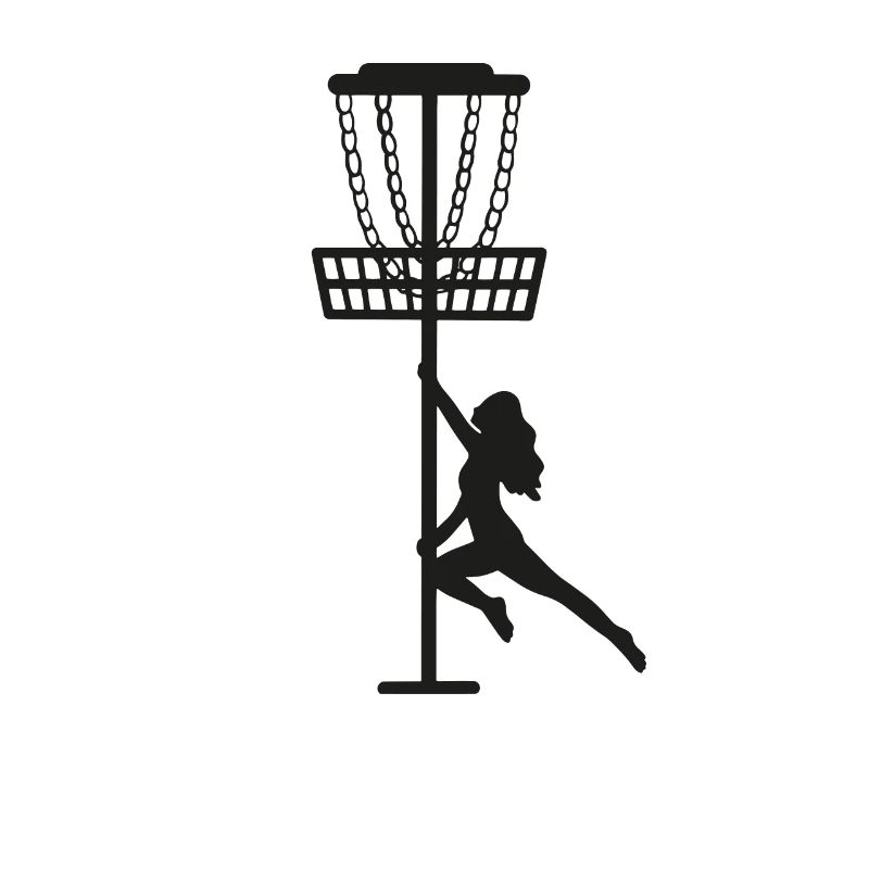 Disc Golf Frisbee Tree Basket Stripper Golf Player