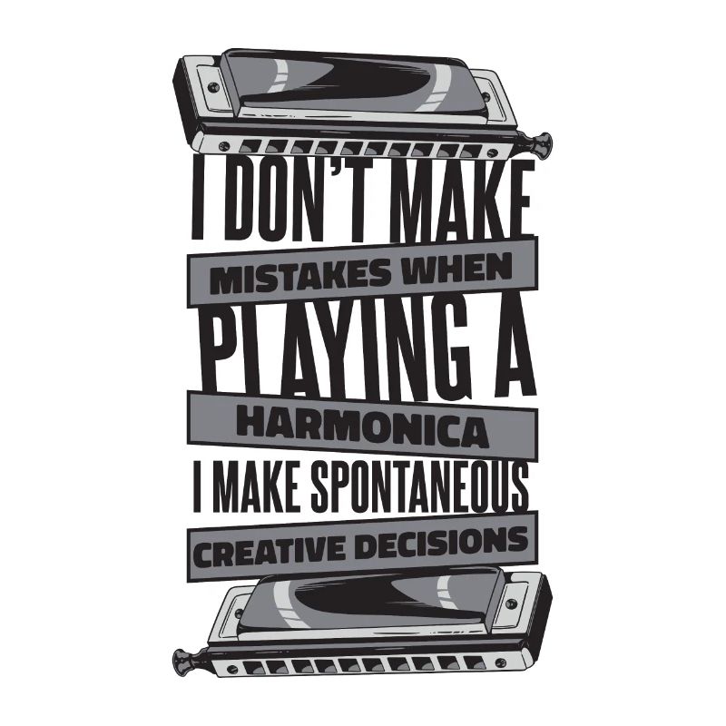 I Don't Make Mistakes When Playing Harmonicist